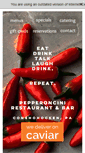 Mobile Screenshot of pepperoncinirestaurant.com
